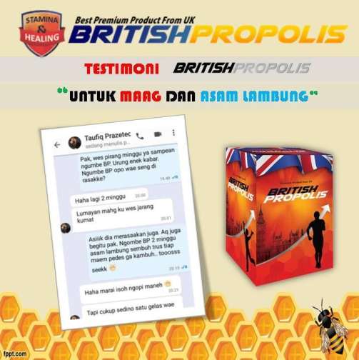 Propolis British Manfaat